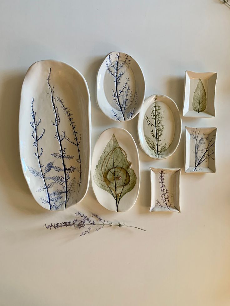 Monday Evening - Natural Print Dishes - August 25, 2025 - 6:00-8:00pm