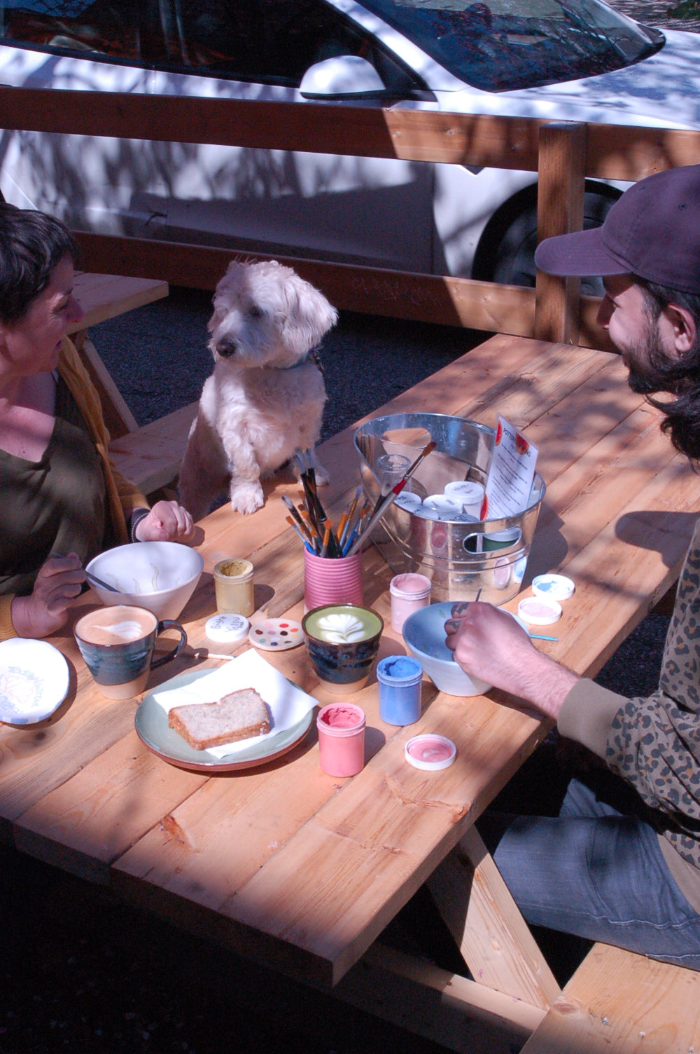Happy Hour Pottery Painting!!
