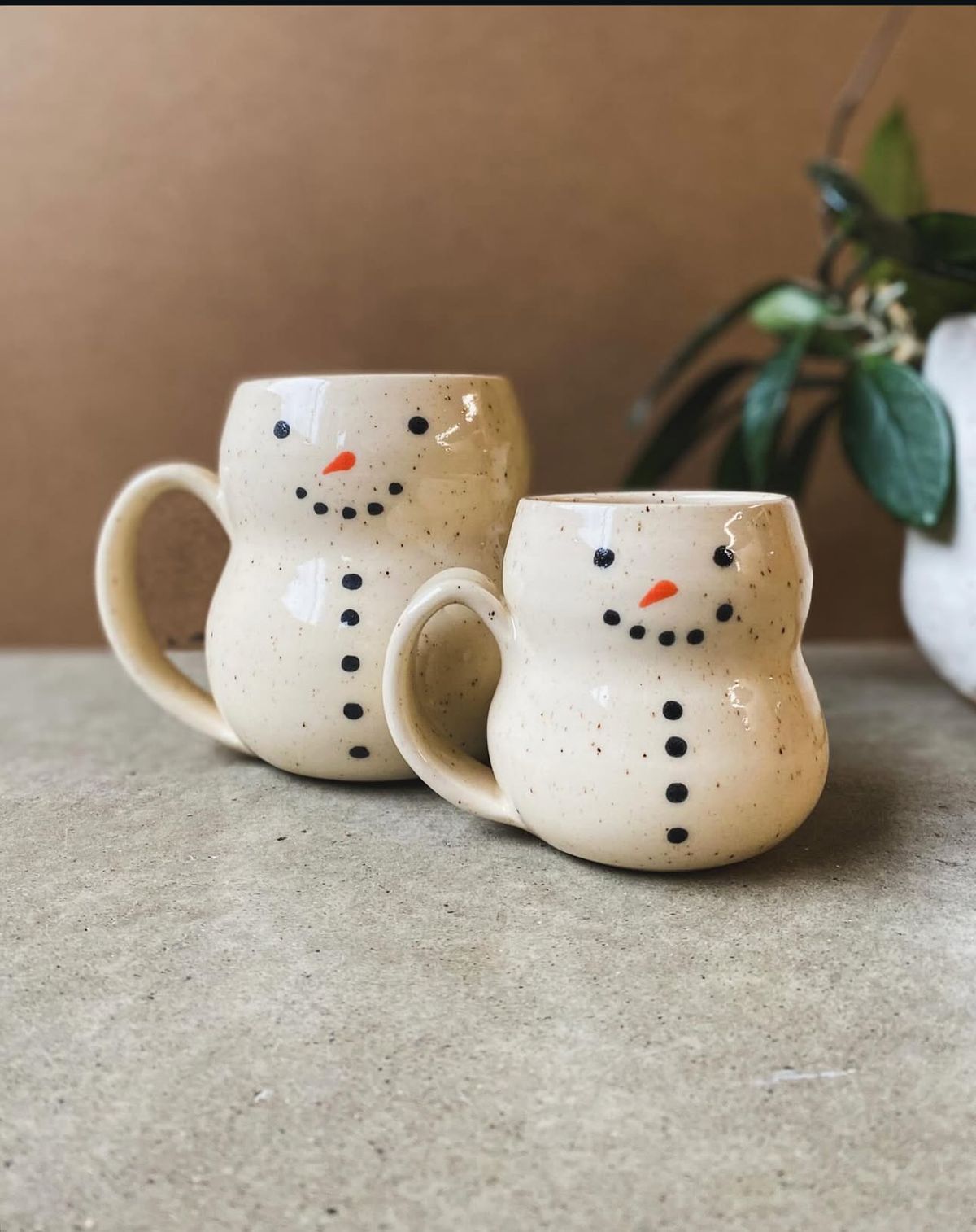 Pottery Paint and Sip - Snow Day Stencilled Mugs - Thursday, December 10th, 2026 - 6:00-8:30pm 19+