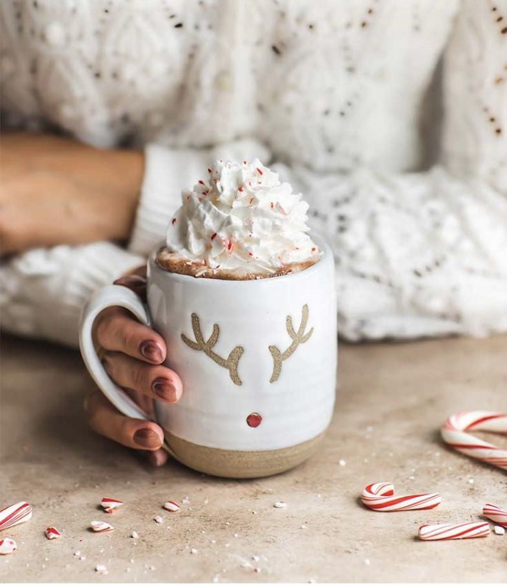 Pottery Paint and Sip - Snow Day Stencilled Mugs - Thursday, December 10th, 2026 - 6:00-8:30pm 19+
