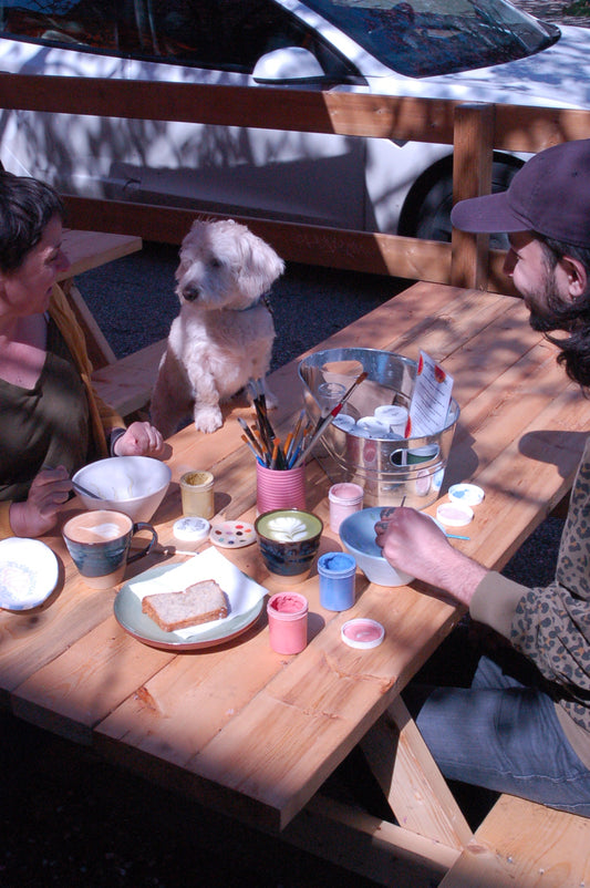 Happy Hour Pottery Painting!!