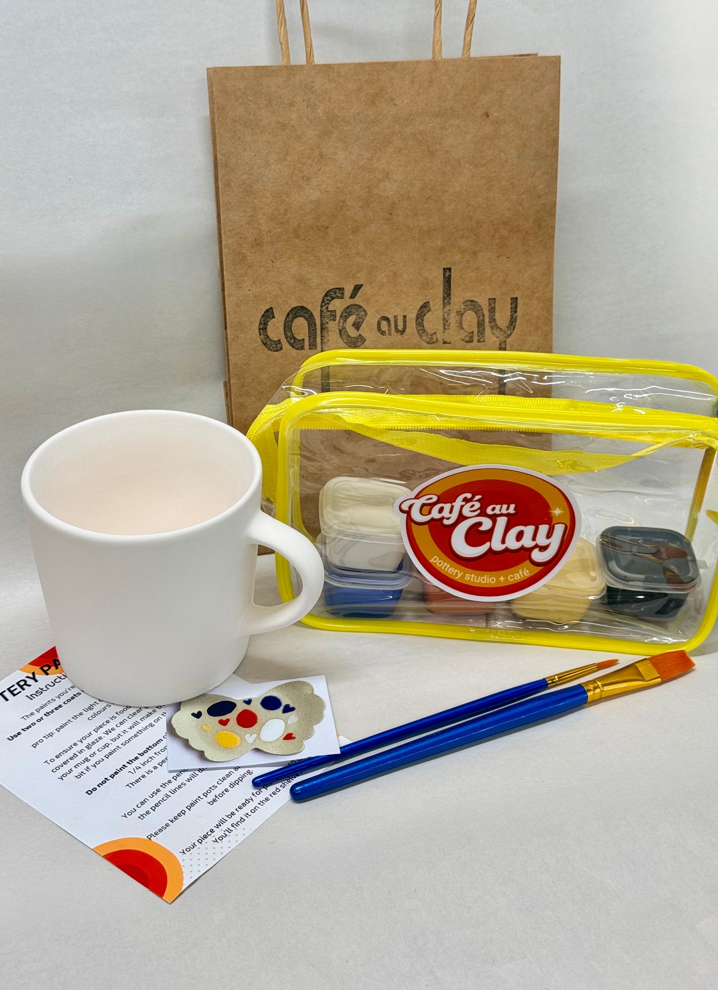 Take Home Pottery Painting Kit