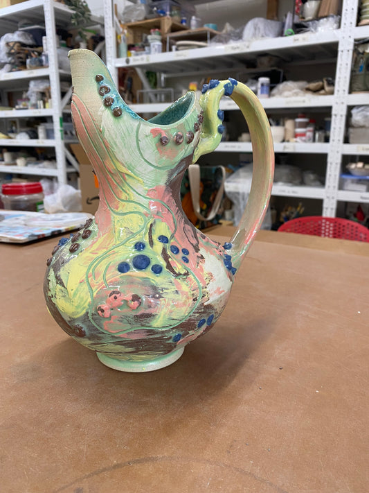 SUNDAY AFTERNOON: 2:30pm- 5.00pm INTERMEDIATE - SURFACE  DECORATION with Jackie Sept 13 - 27, 2026