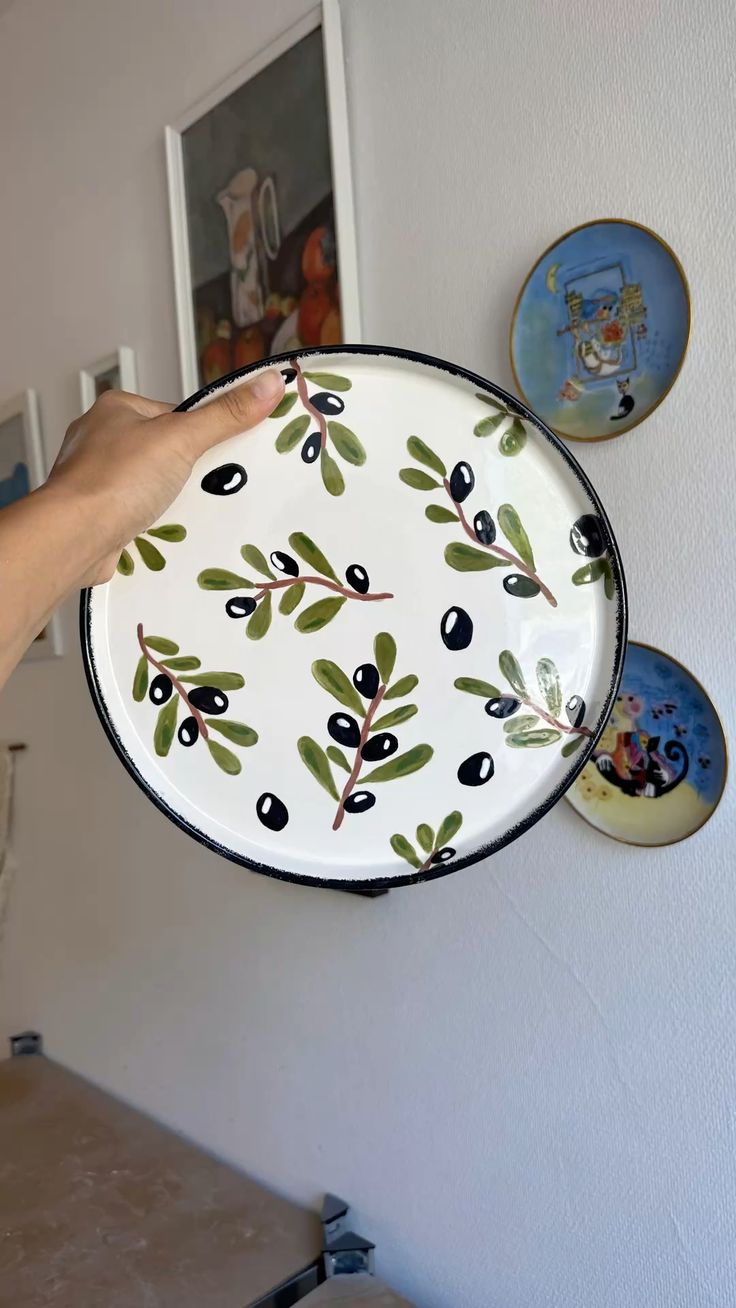 Pottery Paint and Sip - Tuscan Summer Olive Plate - Thursday, August 6th, 2026 - 6:00-8:30pm 19+