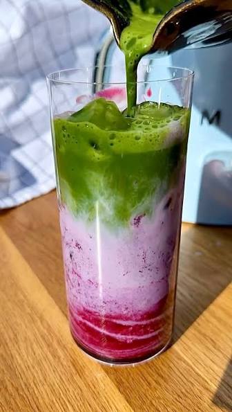 Blueberry Pie Matcha